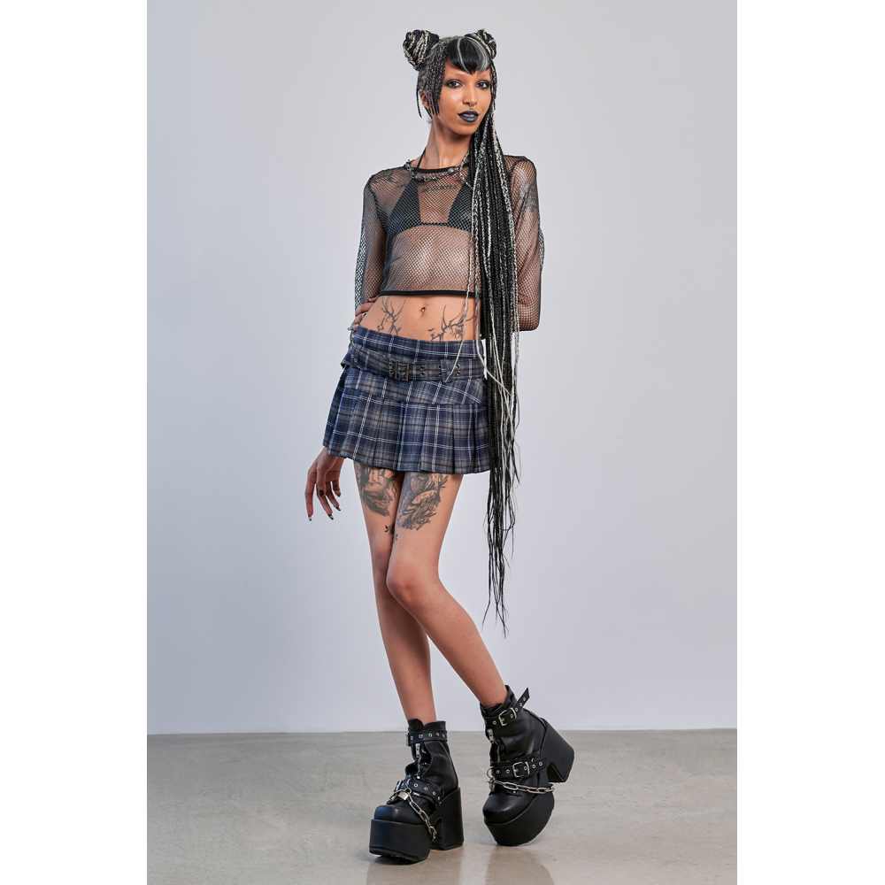 Banned - Just A Girl Courte Jupe - Gris